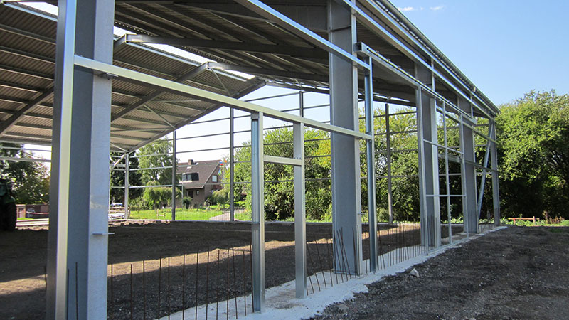 Landwirtschaftliche Halle Bausatz