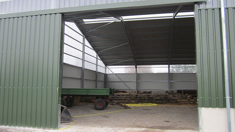Landwirtschaftliche Halle Ansicht3