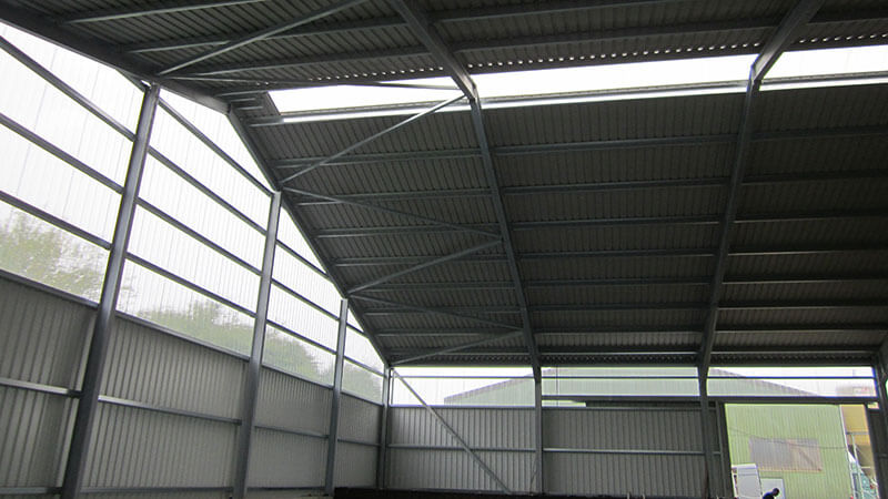 Landwirtschaftliche Halle Ansicht3