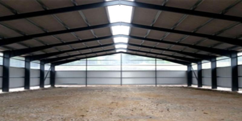 Angebot NR2 Stahlhallenbausatz