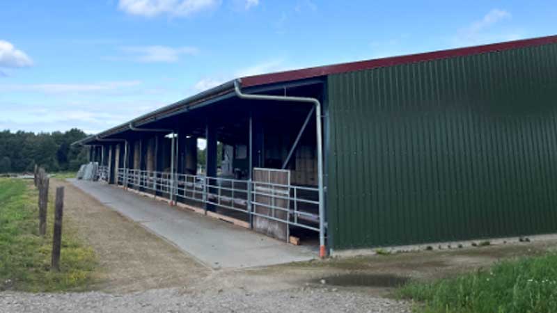Landwirtschaftliche Halle Ansicht2