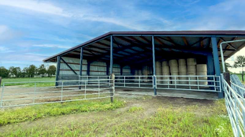 Landwirtschaftliche Halle Ansicht2