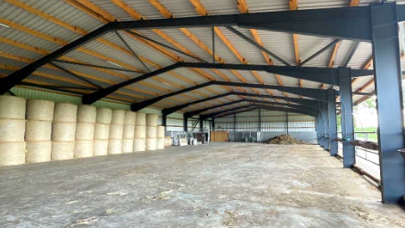 Landwirtschaftliche Halle Ansicht2