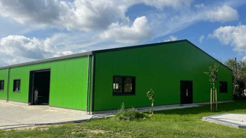 Gewerbehalle bauen